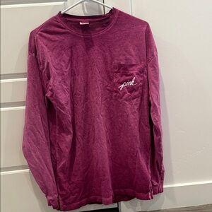 Victorias Secret Pink Long Sleeve Shirt
